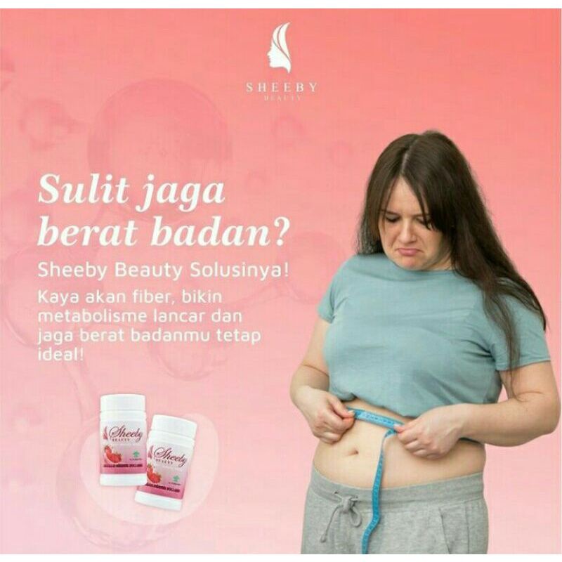 SHEEBY BEAUTY COLLAGEN MINUMAN PEMUTIH WAJAH &amp; TUBUH CERAH GLOWING