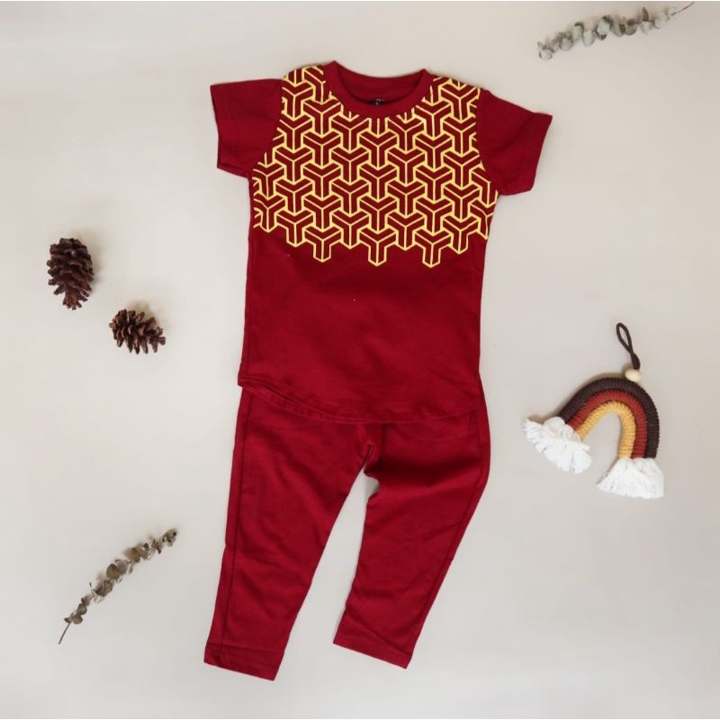 KOKO SET RABBANI By Pineaplle || SETELAN BAJU KOKO ANAK 1-5Tahun