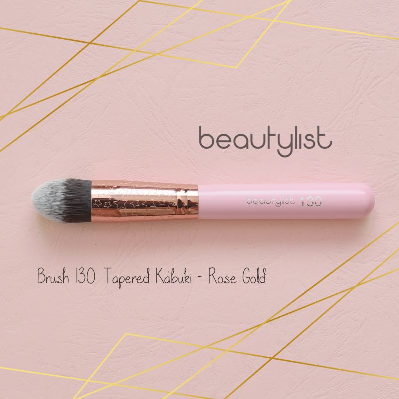 ★ BB ★ BEAUTYLIST #130 Tapered Kabuki - Rose Gold