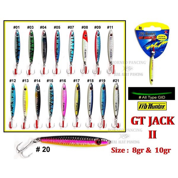 METAL JIG PRO HUNTER GT JACK II