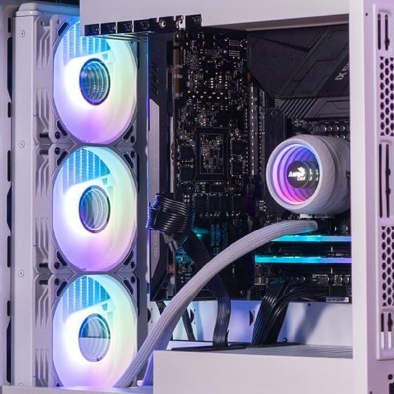 AEROCOOL MIRAGE L360 WHITE ARGB LIQUID AIO CPU WATER COOLER PROCESSOR