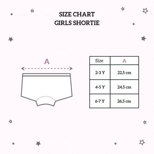 LITTLE PALMERHAUS Girls Shortie - Underwear Anak