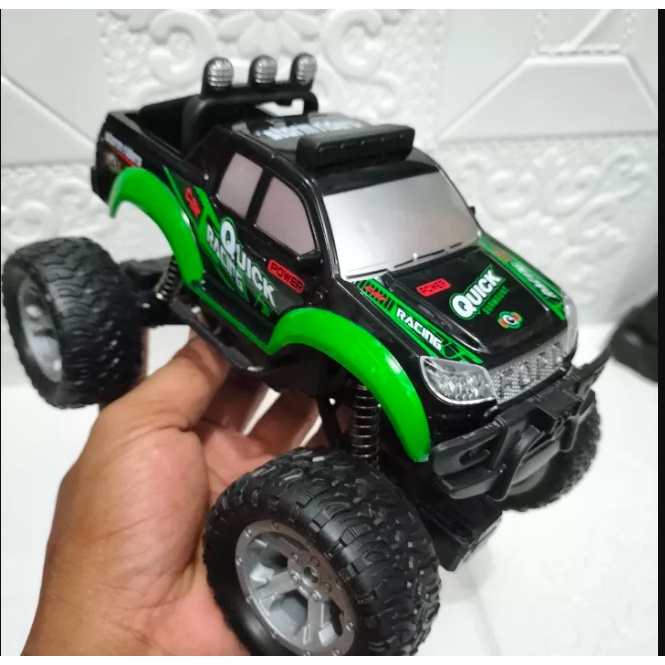 RC Rock Crawler 1:20 Off Road 2WD - Mobil Remot Kontrol Jeep Pickup Offroad Baterai Cas Berlampu