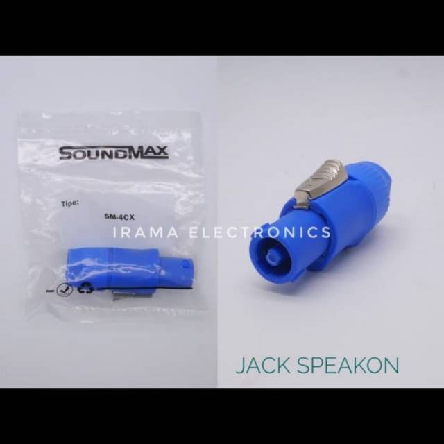 JACK SPIKON SPEAKON SOUNDMAX SM-4CX 4CX