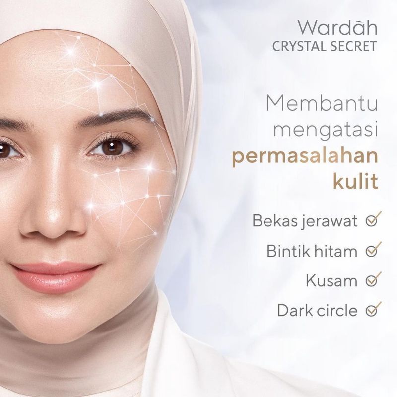 WARDAH Crystal Secret Micellar Cleansing Gel 95ml