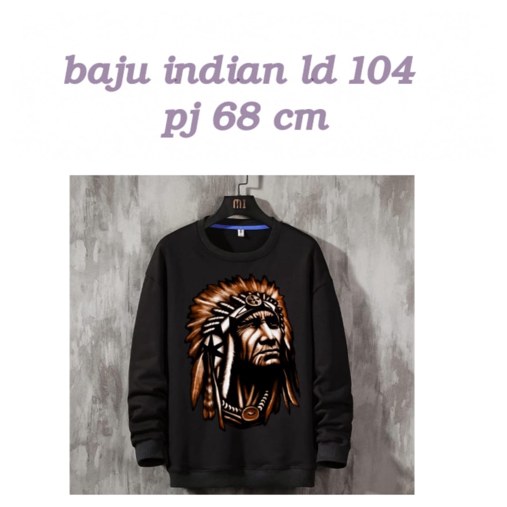 BISA COD   / Baju Sweater Indian / sweater trend terbaru / sweater teralris / sweater distro -mukzhop