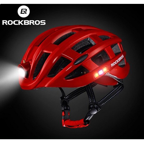 Helm Sepeda Rockbros Sepeda Help Rockbros Plus Lampu Charge ZN1001