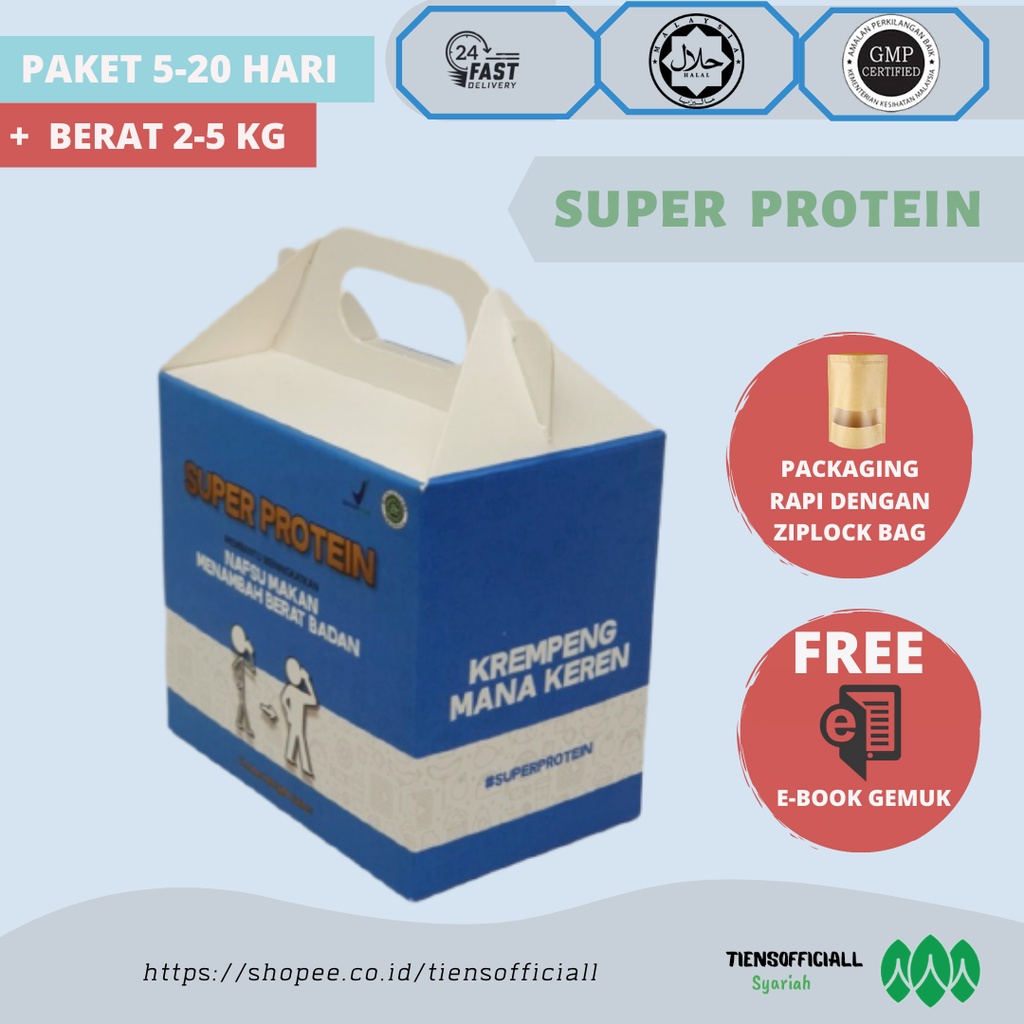 

SUSU PENGGEMUK BADAN Super Protein Supplemen Gemuk Badan Obat Vitamin Penambah Berat Badan Nafsu Makan Untuk Anak Remaja Dewasa Herbal Dada Bagus Ideal Weight Gain