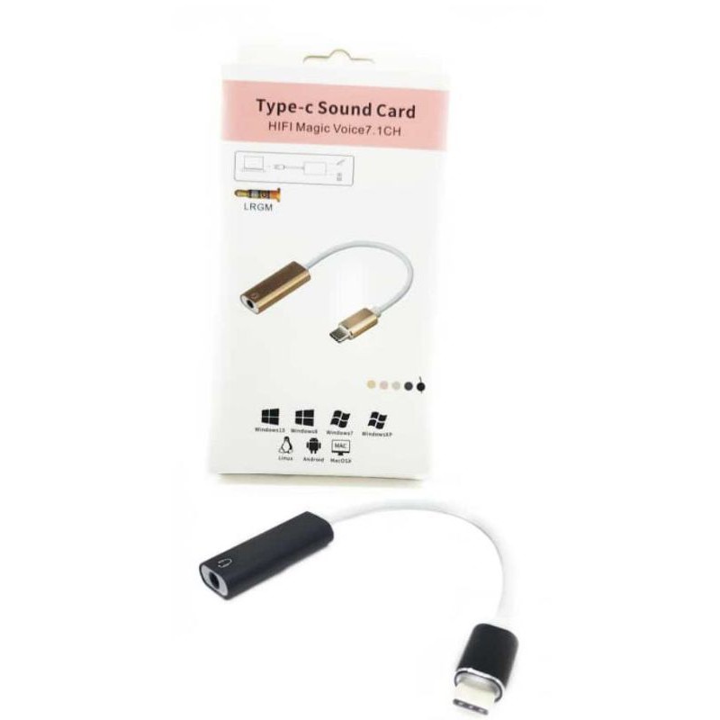 Usb Type C 3.1 to Audio Jack 3.5mm Adapter Converter USB C to Audio