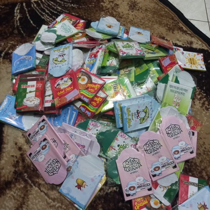 

Amplop Lebaran uk medium 10pack/100Amplop siap pakai