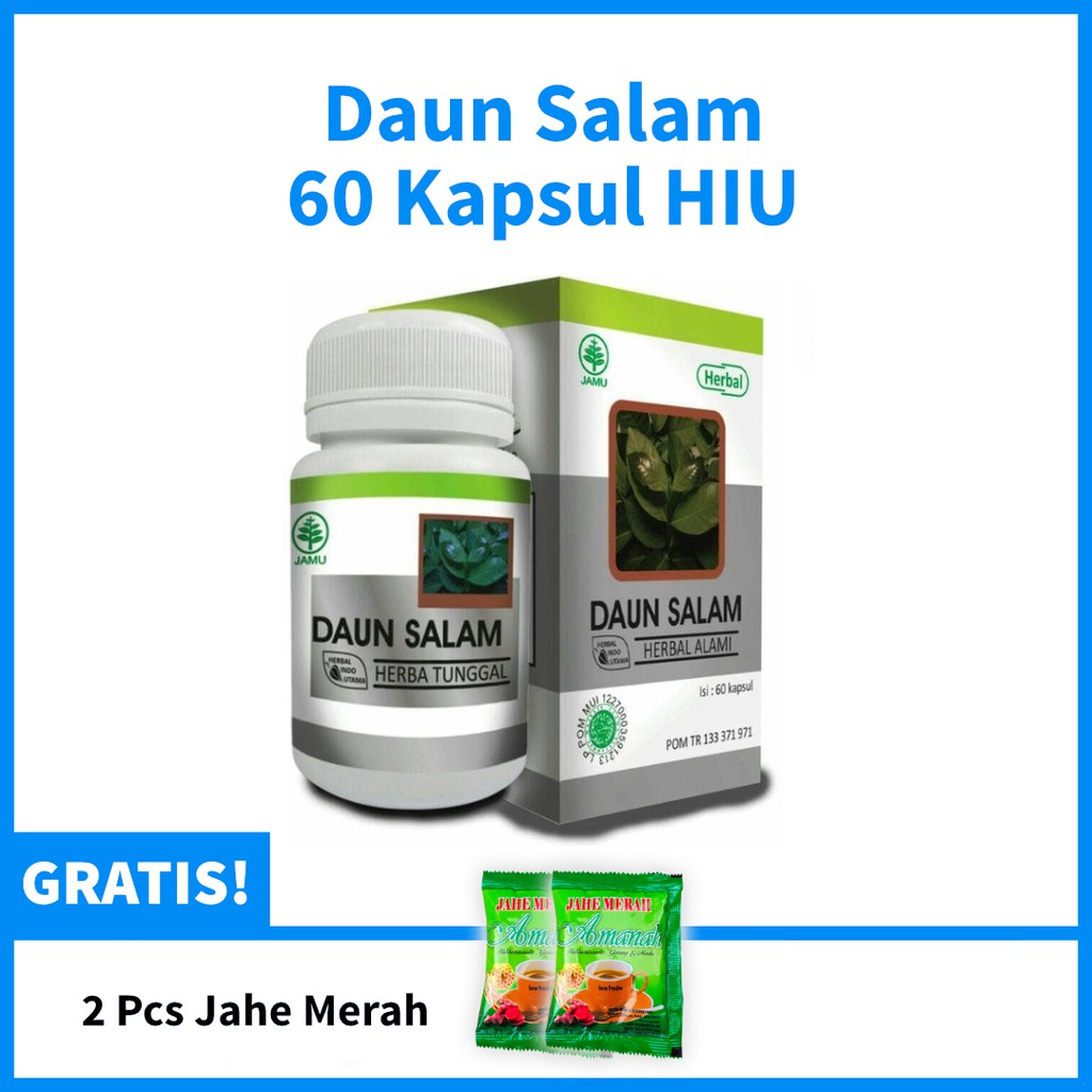 Daun Salam 60 Kapsul HIU