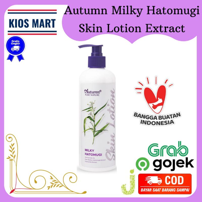 Autumn Milky Hatomugi Skin Lotion 500ml BPOM