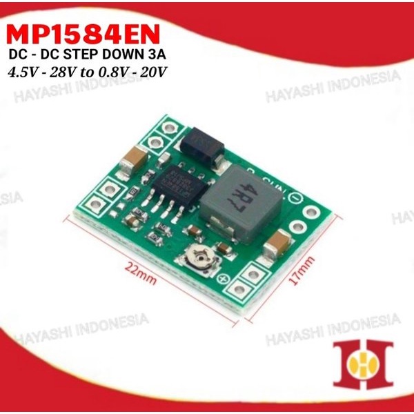 MP1584EN 3A DC DC Step Down Module Adjustable Converter Mini