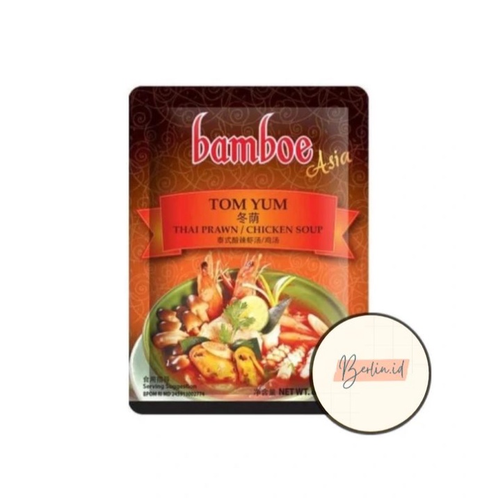 

Bamboe Tom Yum-Bamboe Bulgogi-Bamboe Saus Teriyaki-bumbu instans