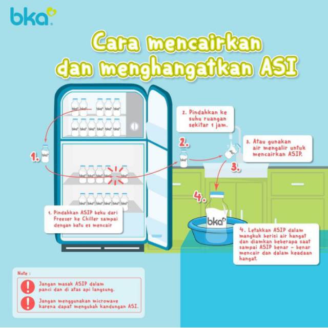 BKA Botol Asi Kaca Tutup Biru isi 8 Pcs