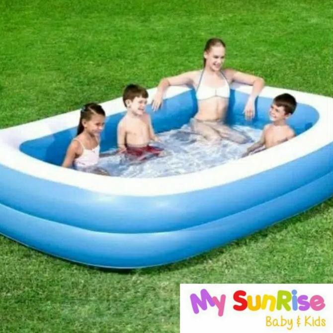 Inflatable Swimming Pool Kolam Kotak Bestway 54006
