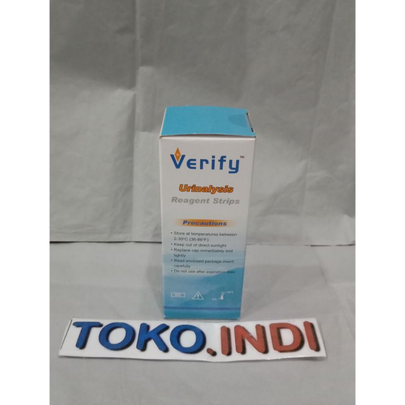 Verify 3 PE/Verify 10 Parameter/Alat Cek Urin/Urinalysis Reagent Strip/Verify/3 Parameter