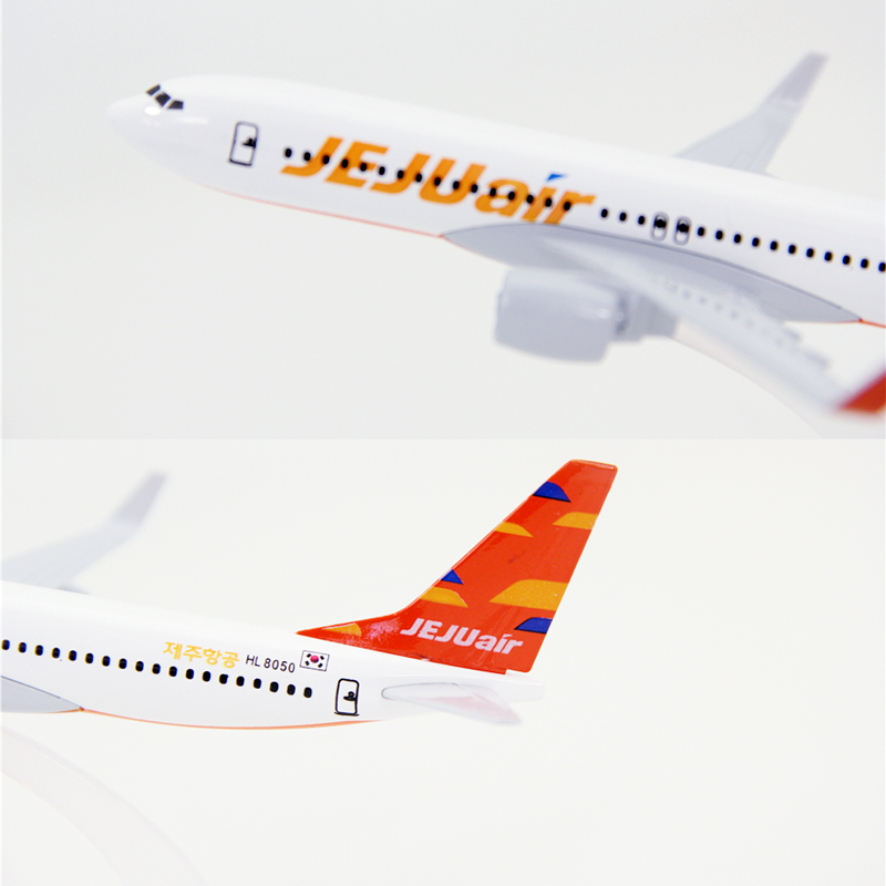 Boeing 737 Model Pesawat Terbang Thai Malindo Bangladesh Brazil Indonesia Shenzhen Airlines B737 Bahan Metal Ukuran 16CM