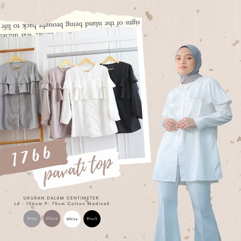 PAVATI TOP / BLOUSE / ATASAN / PAKAIAN