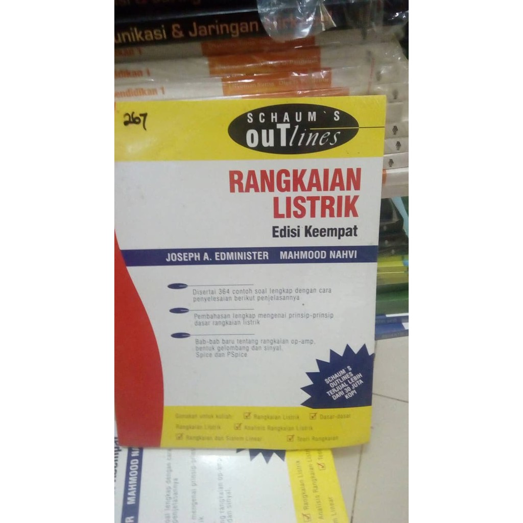 ORIGINAL SCHAUM'S OUTLINES RANGKAIAN LISTRIK EDISI KEEMPAT JOSEPH A ADM