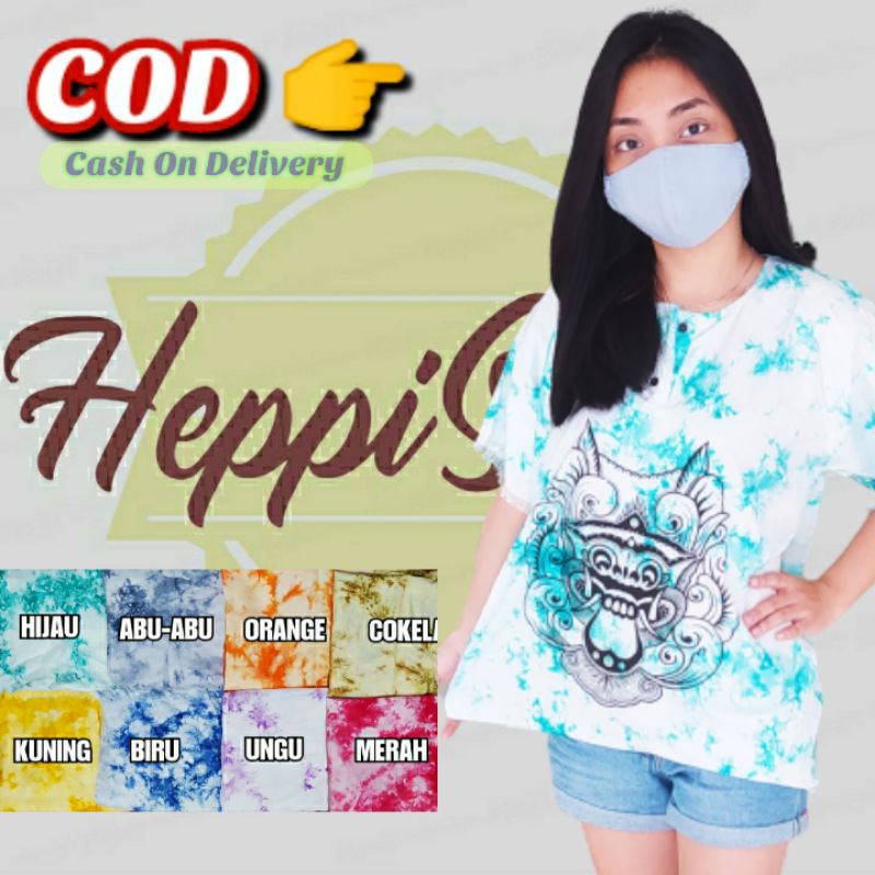BAJU BALI BARONG WANITA / ATASAN / KAOS BALI / KAOS BARONG BALI WANITA JUMBO