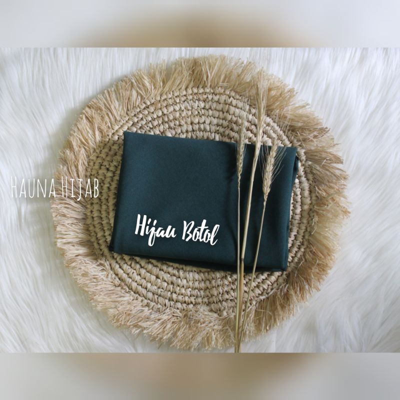 Khimar jumbo 2 layar/segiempat instan jumbo-Botol 2jb