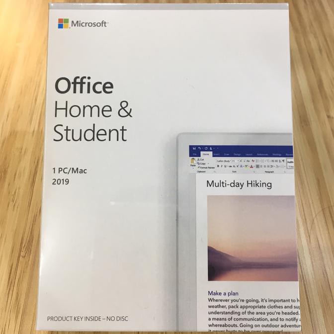 Microsoft Office Home & Student 2019 for Windows or Mac