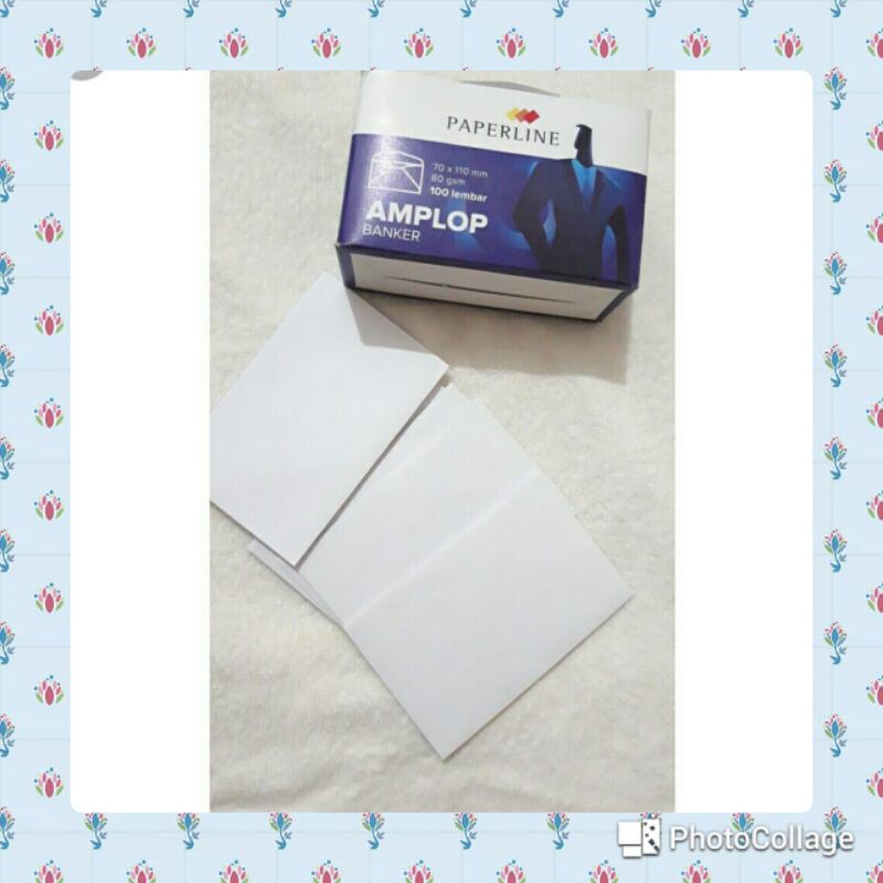 Amplop Kecil ukuran 70 x 110 mm Warna Putih 80 gsm x 1 Paket isi 4pcs