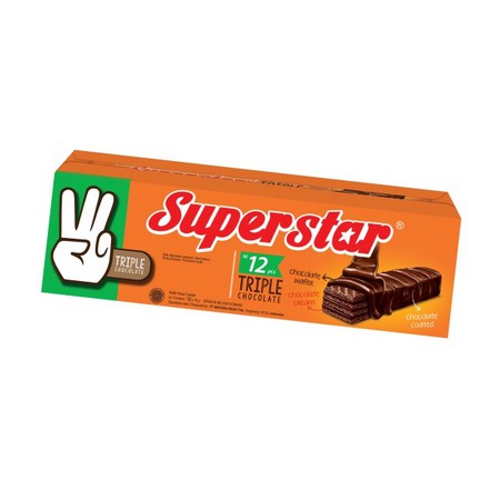 

Superstar Triple Chocolate Box Isi 20 Pcs @ 12.5 g Mayora