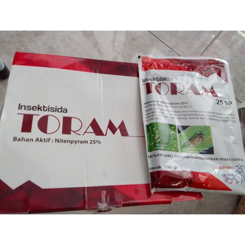 INSEKTISIDA TORAM 100 gram || Obat Wereng dan Kutu kebul