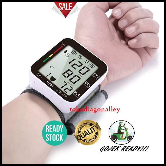 TENSIMETER DIGITAL PERGELANGAN OMICRON INTELLISENSE TEKANAN DARAH TENSI BLOOD PRESSURE RZ204