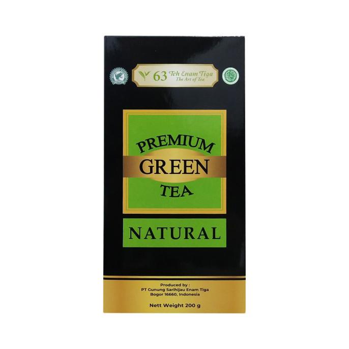 

[[BISA COD]] Teh 63 Premium Green Tea Natural TERJAMIN Kode 336