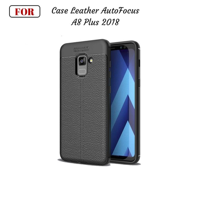 Samsung A8+ A8 Plus 2018 Case Leather Autofocus Ultimate Experience