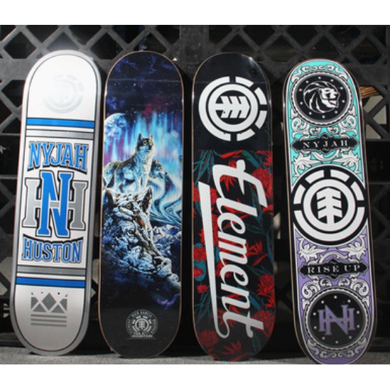 ELEMENT pro double kick tail skateboard deck Double Kick Tail Pro Deck 31 * 8Inch