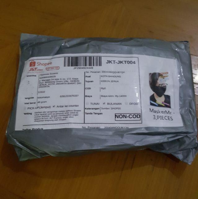 Masker Kain 3 Ply Tambahkan Tisu Model Korean Style Awet & Murah Serta Mudah Di Cuci