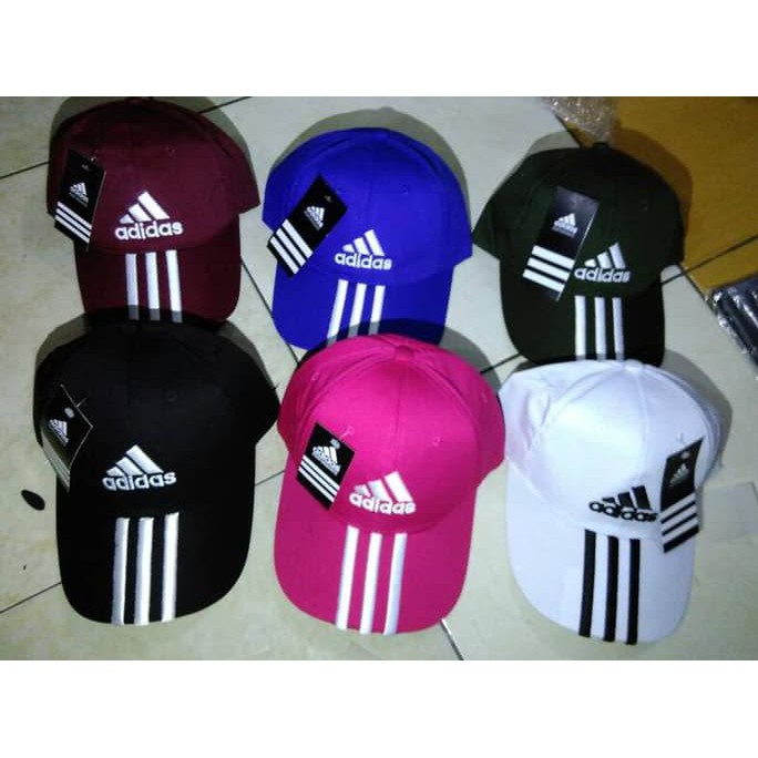 {New Product} Topi Adidas Bordir Murah Adidas Cap - Putih