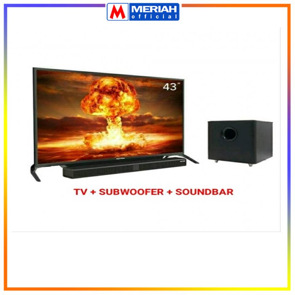 Polytron 43 inch Cinemax Sound bar Full HD