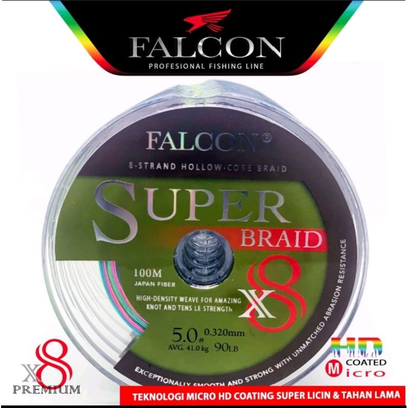 Senar PE Falcon Super Braid x8