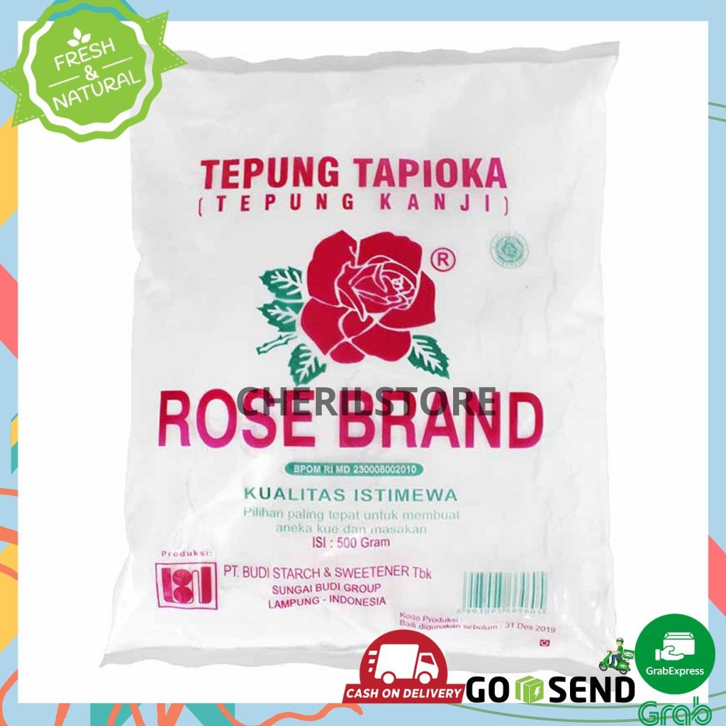 TEPUNG TAPIOKA ROSEBRAND 500gram