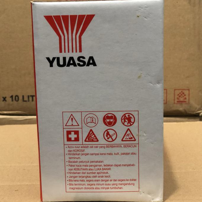 Kualitas Terbaik] Aki Yuasa 12N 10 3B 10 Amper