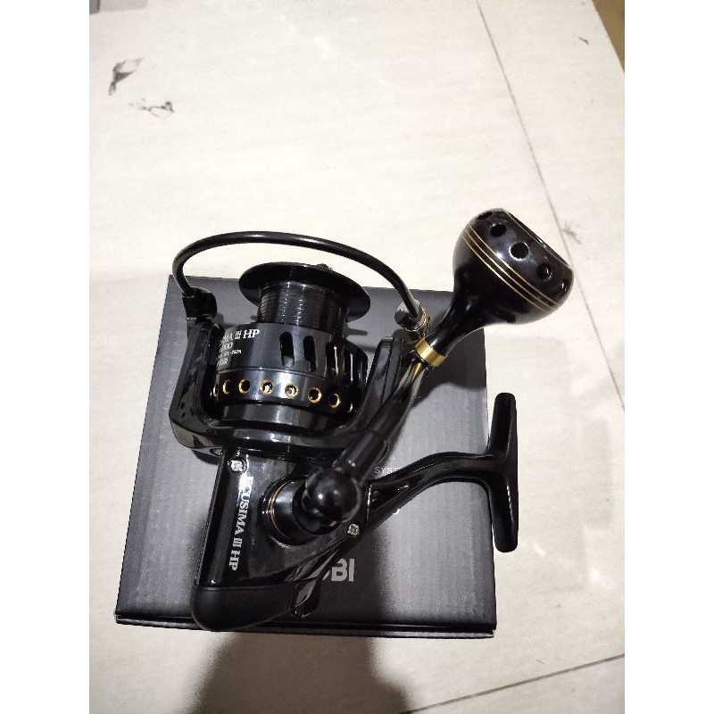 reel ryobi ecusima III pilihan 6000 atau 8000 power handel