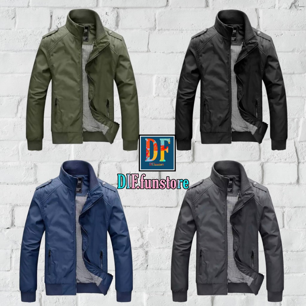 Jaket Pria Harington Smith Bomber Jaket Riding/Jaket Pria Outdoor