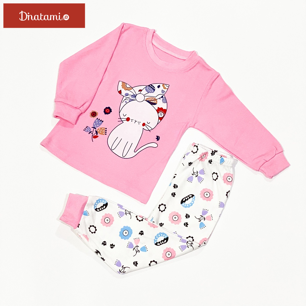 Piyama Anak Korea Girl | Piyama Anak Korea Style | Baju Tidur Anak | Piyama Bayi Girl