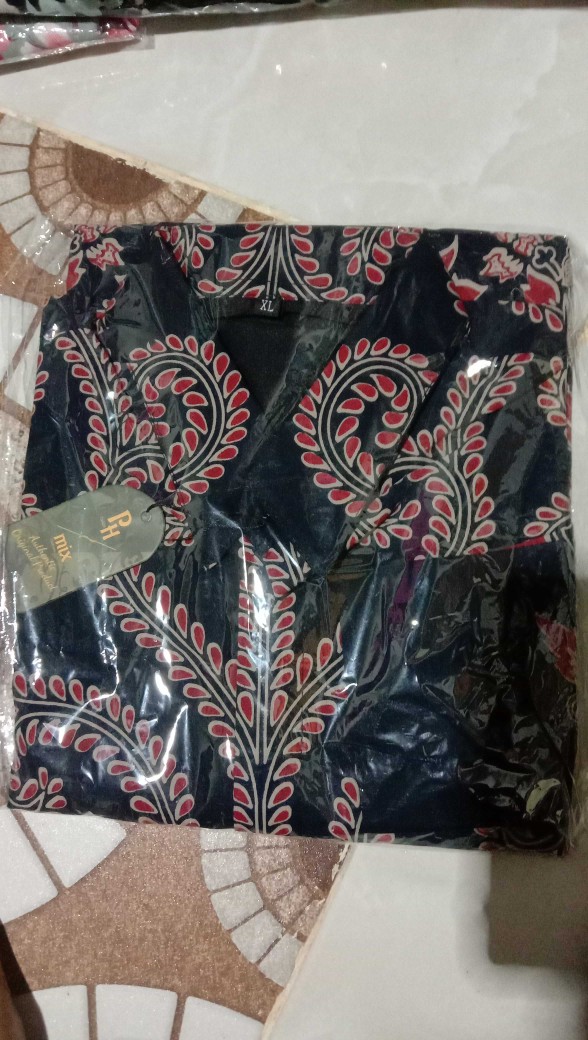 Batik Couple  Ld 104 Baju Batik Couple Maura Sania Ruffle Ori Ndoro Jowi Dnt All Size