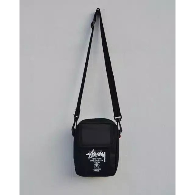 NAZRIL Tas Sling Bag Pria Mini / Tas Selempang Pria mini Stussy