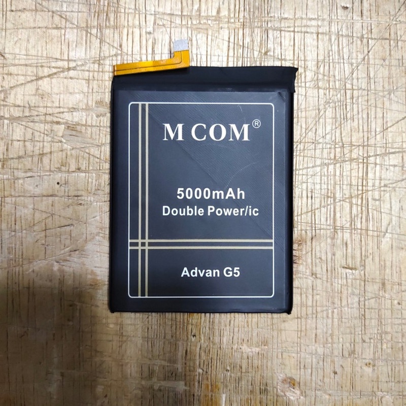 Battery Batre Batere Baterai Double Power Mcom Advan G5