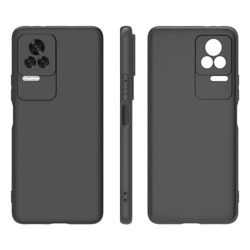 XIAOMI POCOPHONE POCO F5 5G POCO F4 POCO F4 GT CASE BLACK PREMIUM SILIKON HITAM SOFTCASE KARET CASING PROTECT CAMERA COVER PELINDUNG KAMERA