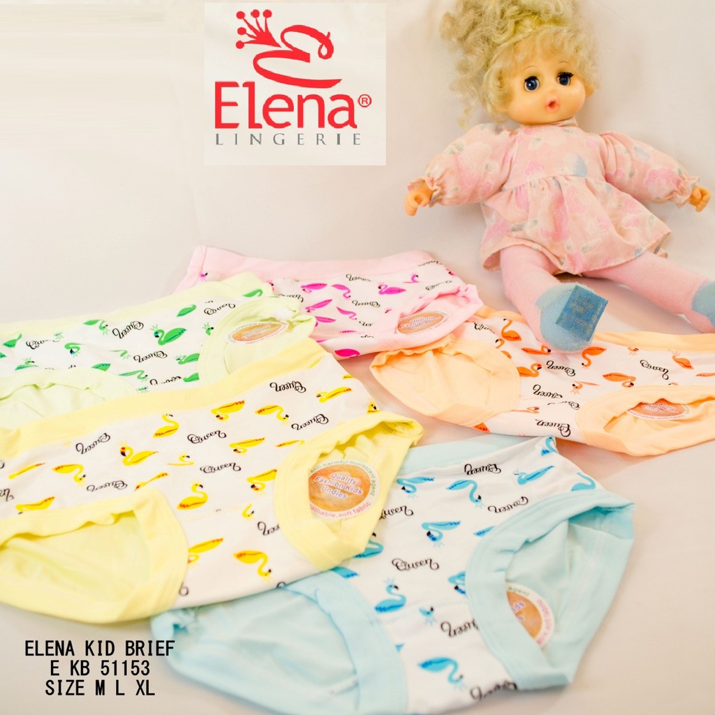 CD Celana Dalam Segitiga Super Soft Lembut Anak Perempuan Cewek Elena 51161, 51152, 51153, 51144, 51146, 51147