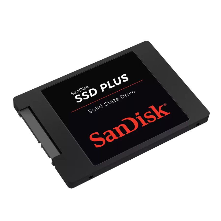 SSD Sandisk Plus 480 GB speed Up to 535Mb/s  Original - Garansi Resmi 5 Tahun