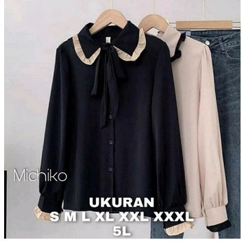 Baju Atasan Wanita Fashion Muslim Remaja Ld 120 130 140 cm MICHIKO BLOUSE